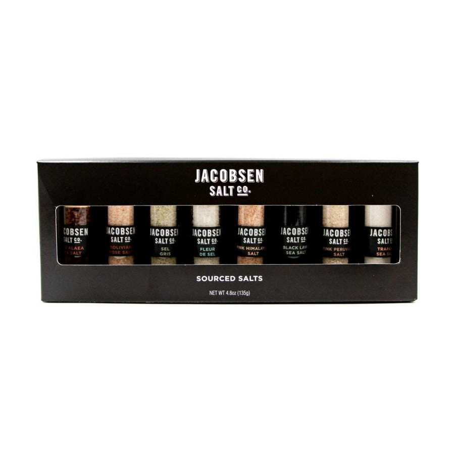 Gifts * | Jacobsen Salt Co. 8-Vial Sourced Salt Set Best Sellers