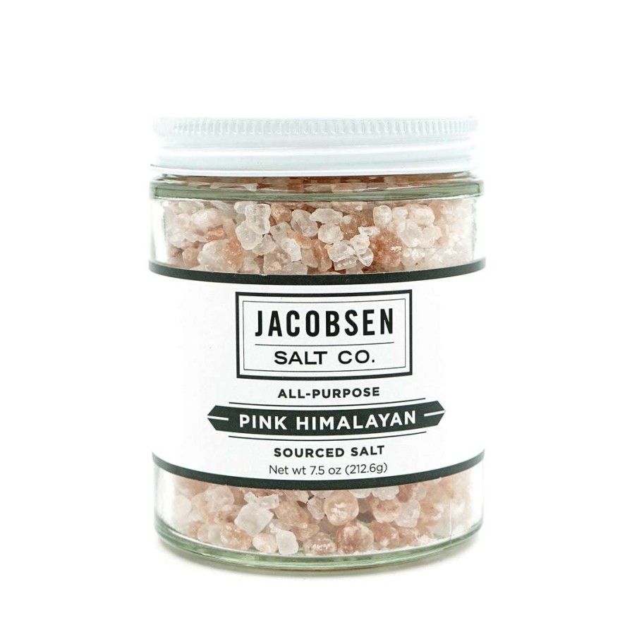 Home * | Jacobsen Salt Co. Pink Himalayan Salt Jar Food Default