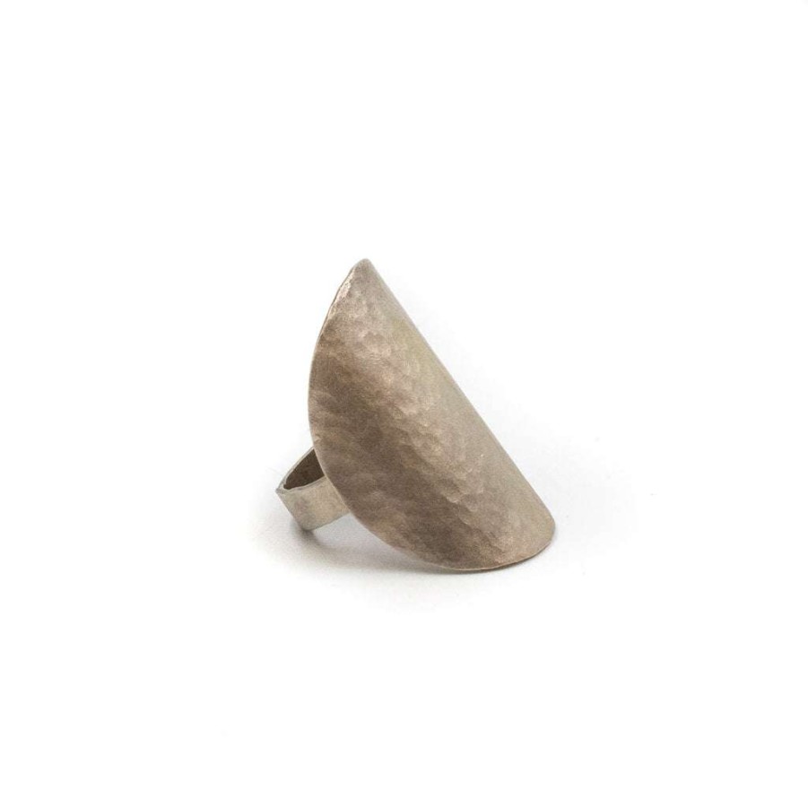 Jewelry * | Jewelry Hammered Ring By Vk Designs