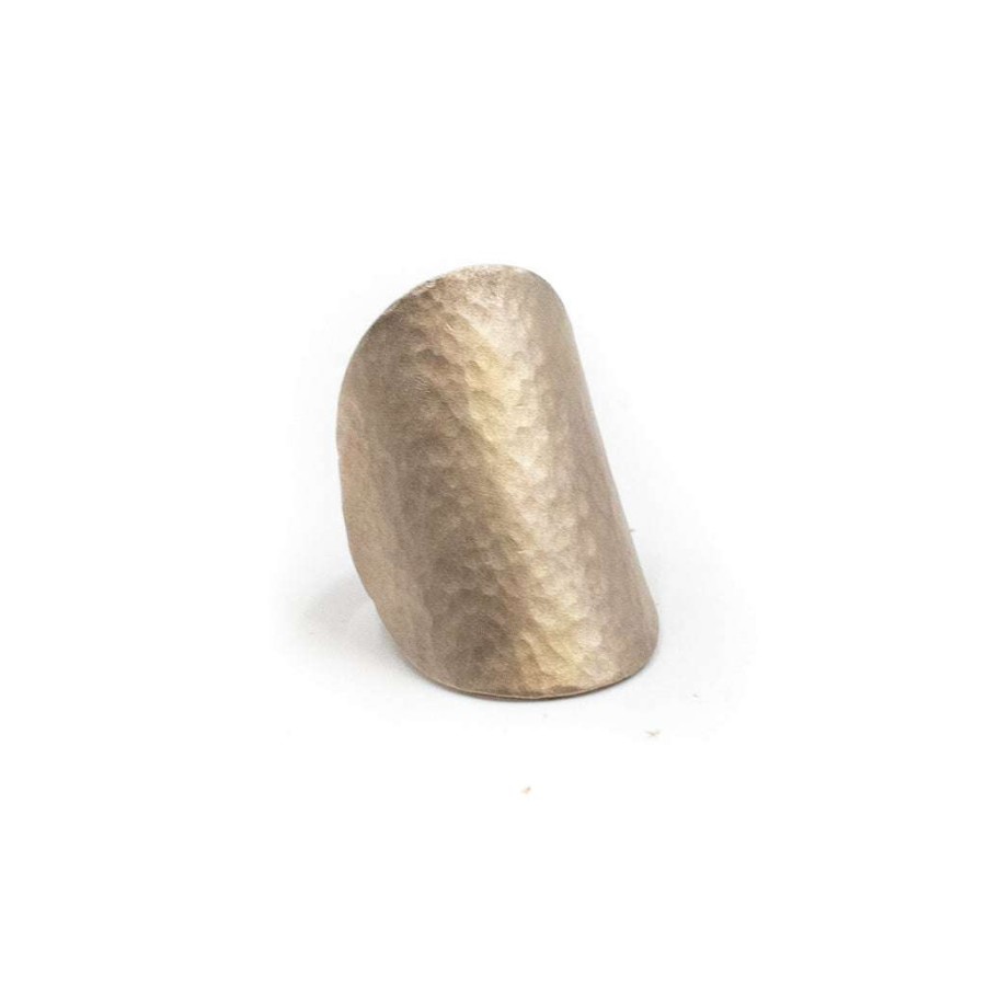 Jewelry * | Jewelry Hammered Ring By Vk Designs