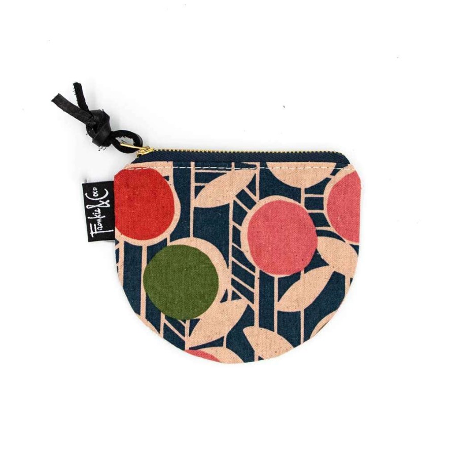 Accessories * | Frankie & Coco Richmond Half Moon Zipper Pouch Accessories