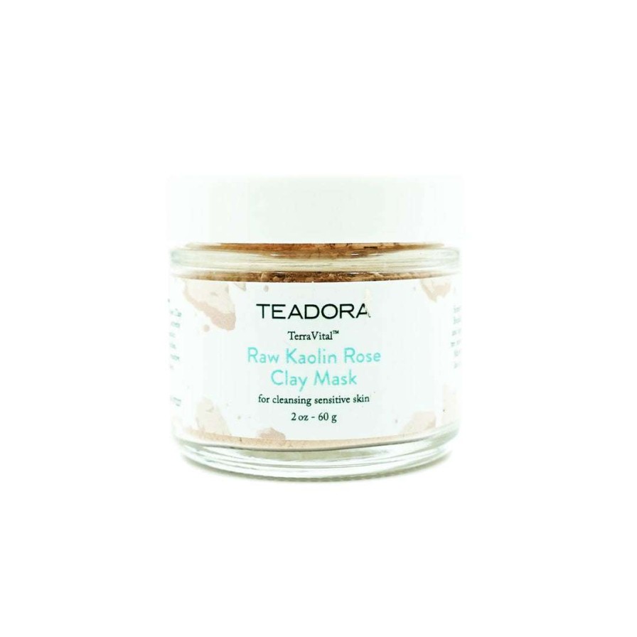 Apothecary * | Teadora Apothecary Brazilian Kaolin Rose Clay Mask