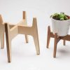 Home * | Home Essentials 6 Bamboo Grandstand Plant Stand By Incidental Design