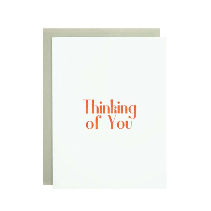 Gifts * | Madehere Thinking Of You Card For Grads White