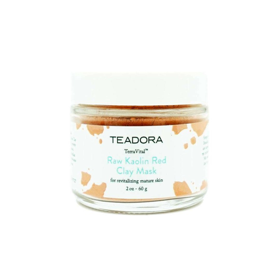 Apothecary * | Teadora Brazilian Kaolin Red Clay Mask Apothecary