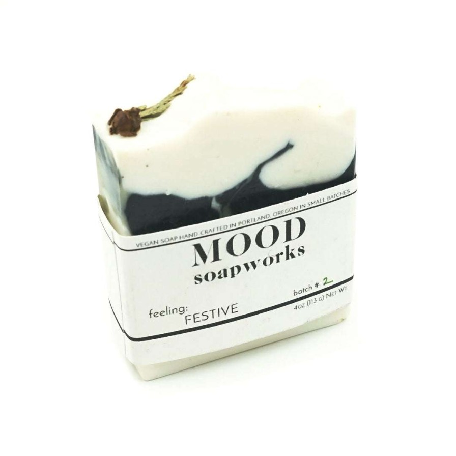 Apothecary * | Mood Soapworks Apothecary Festive Bar Soap