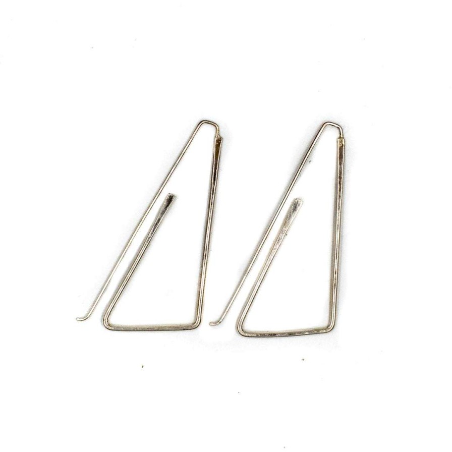 Jewelry * | Julie Cooper Designs Large Roya Earrings In Sterling Silver Jewelry