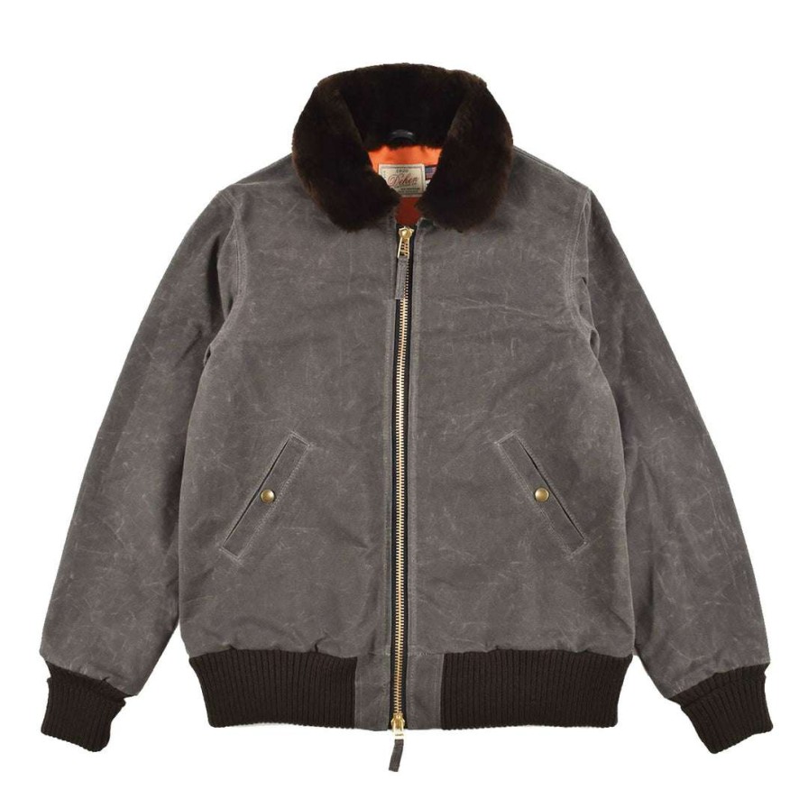 Gifts * | Dehen 1920 Flyer'S Club Jacket Waxed Canvas