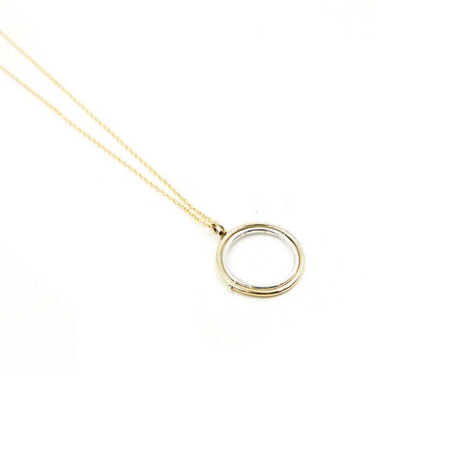 Jewelry * | Emma Brooke Jewelry Kinetic Spinning Orbit Necklace