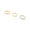 Gifts * | Vk Designs 14K Gold 3Mm Ring Band For Grads