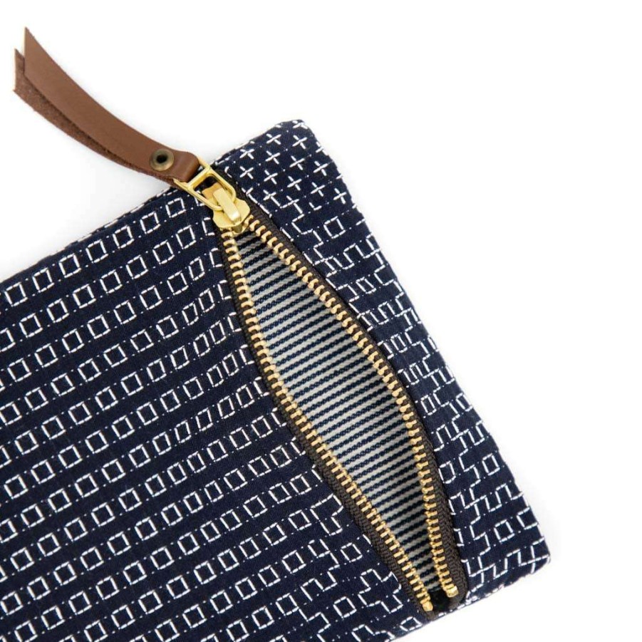 Accessories * | Flat Small Zipper Pouch By Kiriko