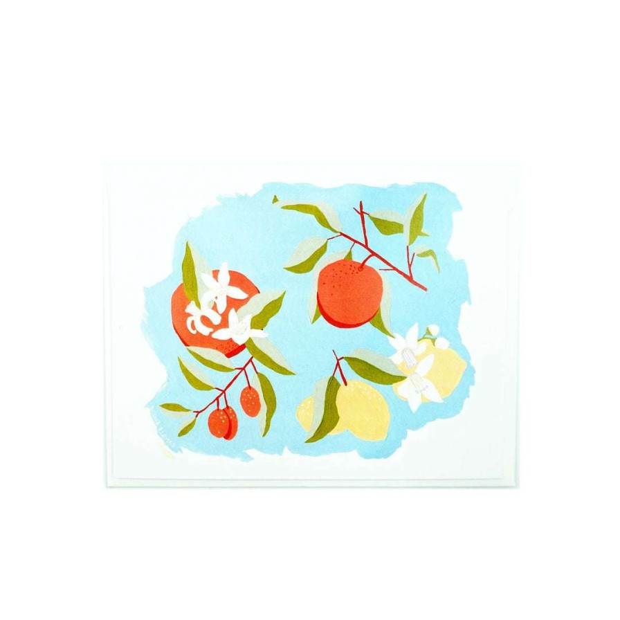 Gifts * | Camille Shu Citrus Card For Mom