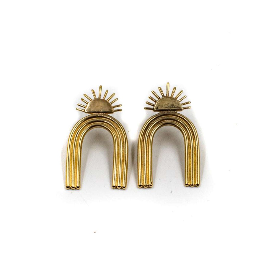 Jewelry * | Arch Rainbow Studs By Embr Jewelry