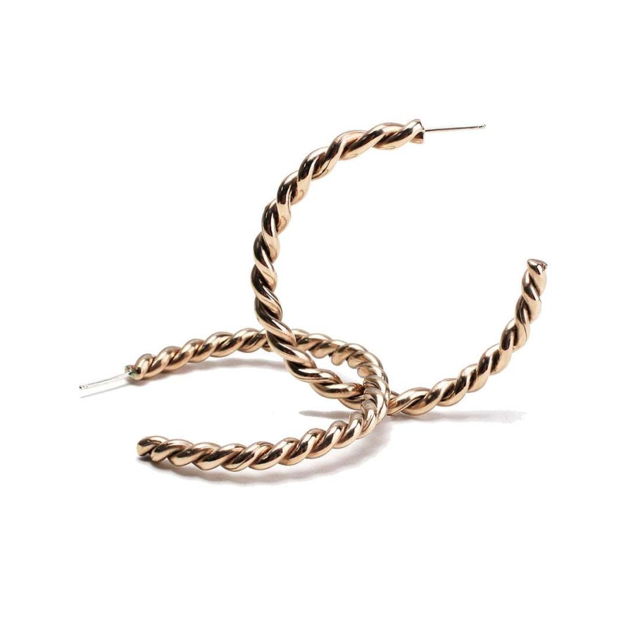 Jewelry * | Boog Century Hoops Jewelry Bronze