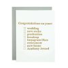 Gifts * | Madehere Pdx Congratulations Card For Dad White