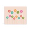 Gifts * | April Black Happy Birthday Balloons Card