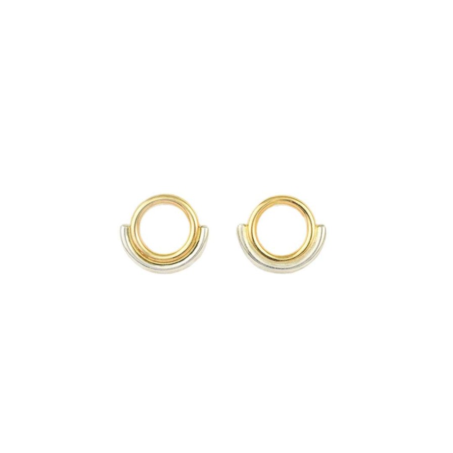 Jewelry * | Emma Brooke Jewelry Sun & Moon Studs