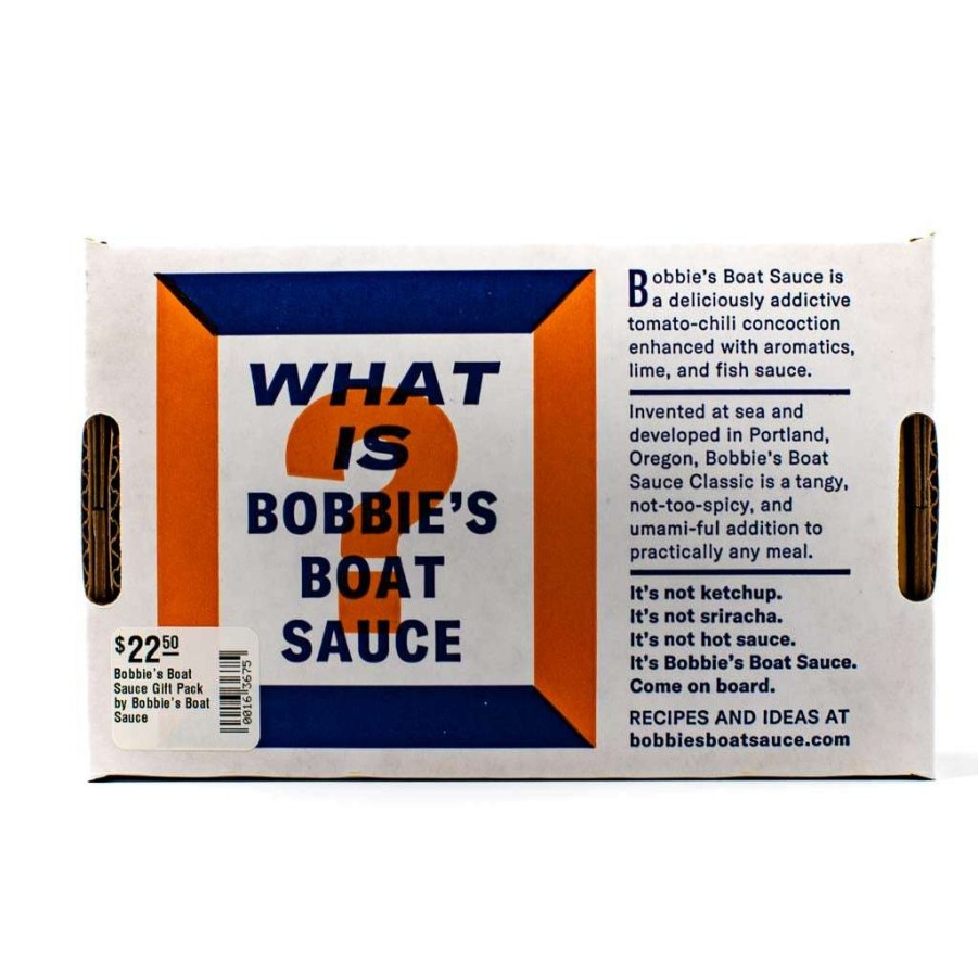 Home * | Bobbie'S Boat Sauce Gift Pack By Bobbie'S Boat Sauce Kitchen