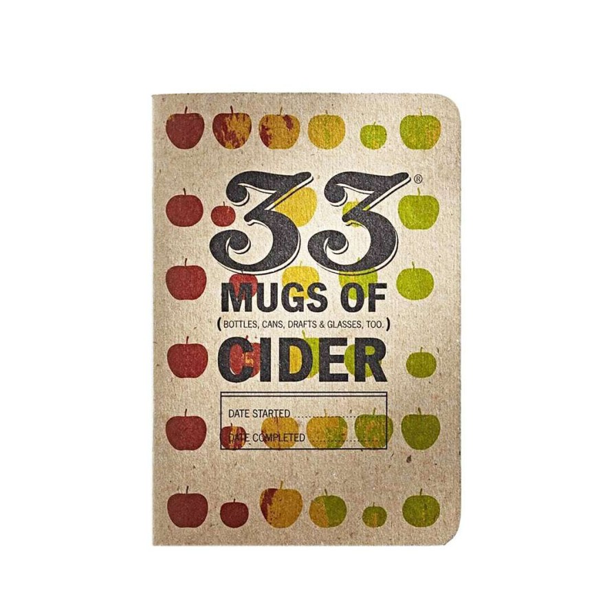 Home * | 33 Books Co. 33 Mugs Of Cider Tasting Journal Default